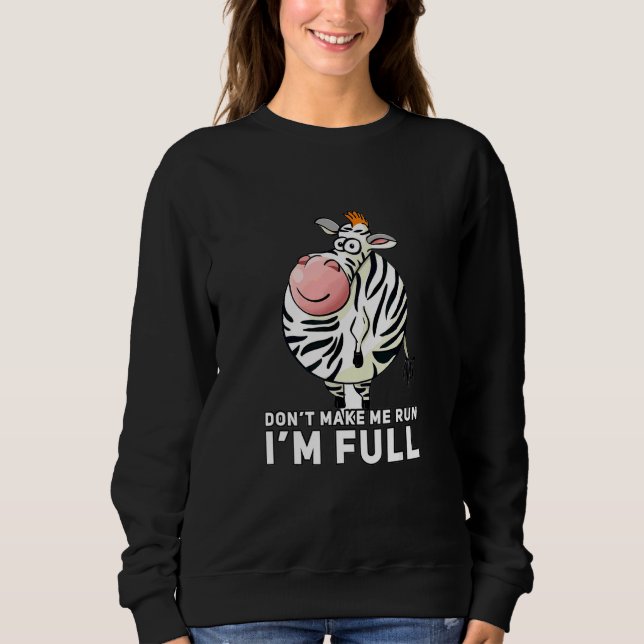 Camiseta Zebra  Animal Gordo (Frente)