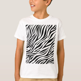 Camiseta Zebra Animal Skin Impressão Pattern-15391