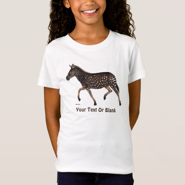 Camiseta Zebra Bolinhas (Frente)
