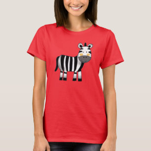 Camiseta zebra bonito