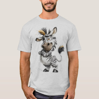 Camiseta Zebra caprichosa