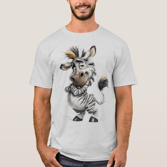 Camiseta Zebra caprichosa (Frente)