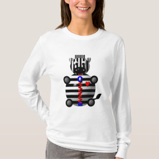 Camiseta Zebra com Zíper