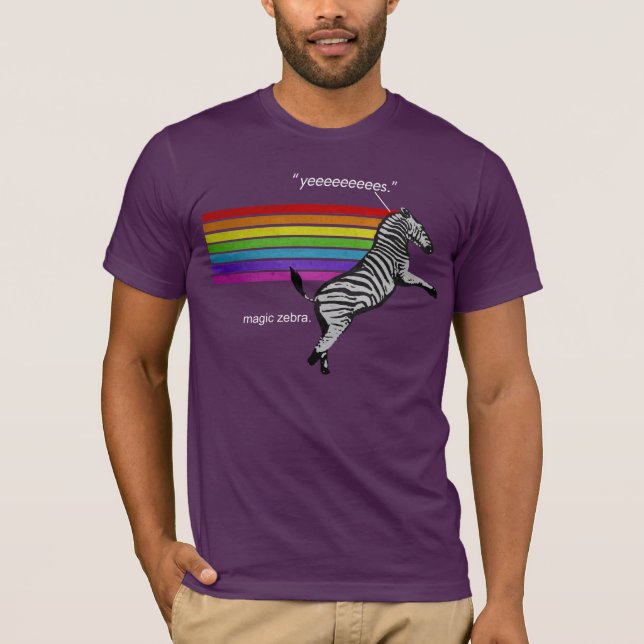 Camiseta Zebra de Mágica (Frente)