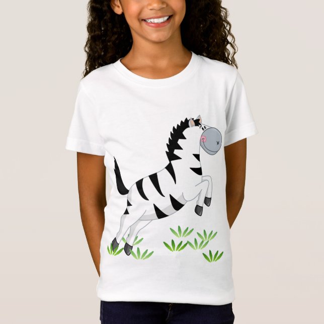 Camiseta Zebra de salto (Frente)