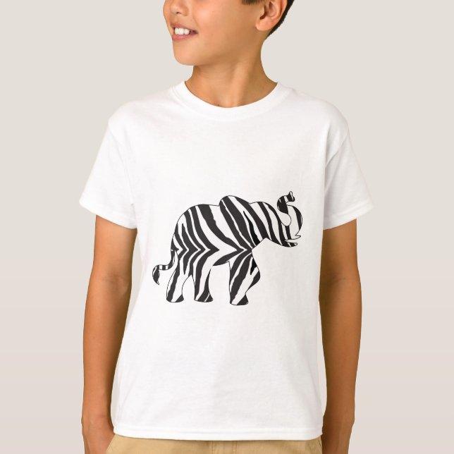Camiseta Zebra Elephant (Frente)