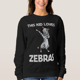 Camiseta Zebra For Kids Boys African Zoo Animal