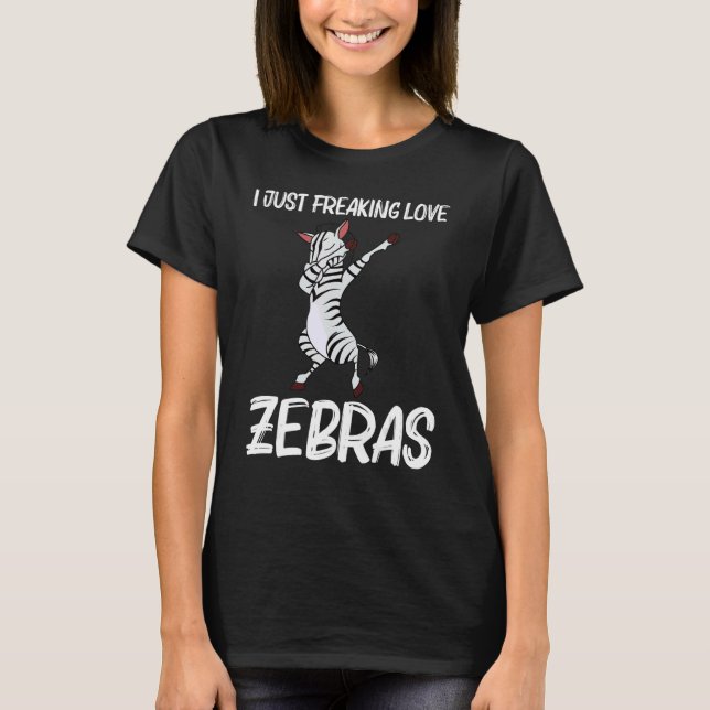 Camiseta Zebra For Men Women African Zoo Animal  4 (Frente)