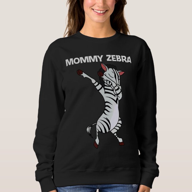 Camiseta Zebra For Women Mom African Zoo Animal   (Frente)