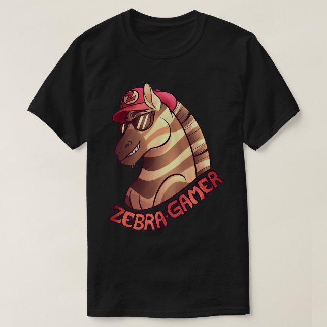 Camiseta Zebra Gamer Oficial Zebra (Frente do Design)