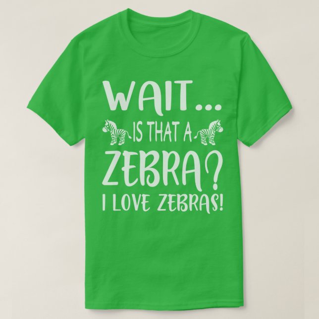 Camiseta Zebra Lover (Frente do Design)