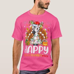 Camiseta Zebra Lover Halloween Natal Feliz Hallothankm