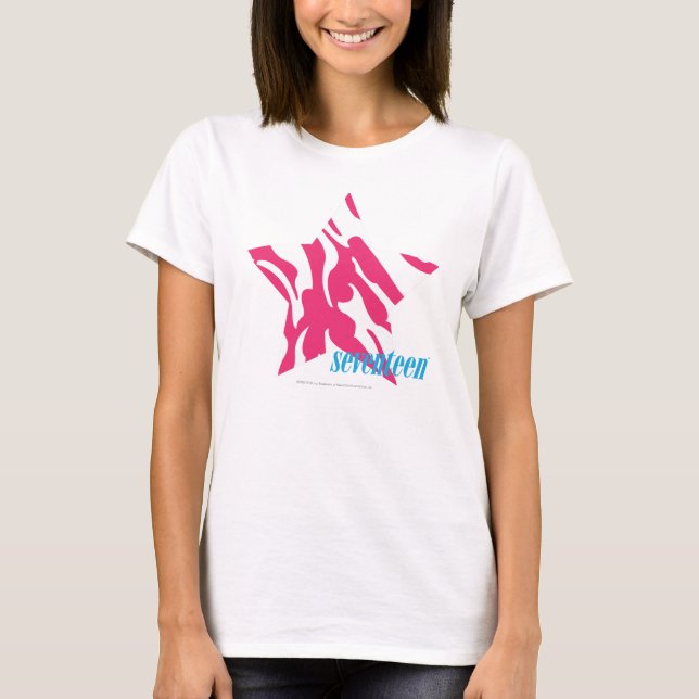 Camiseta Zebra Magenta 4 (Frente)