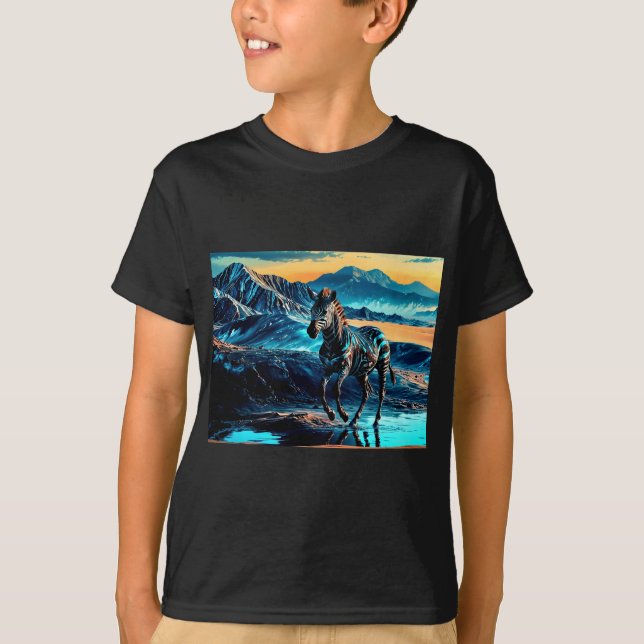 Camiseta Zebra no Futuro (Frente)