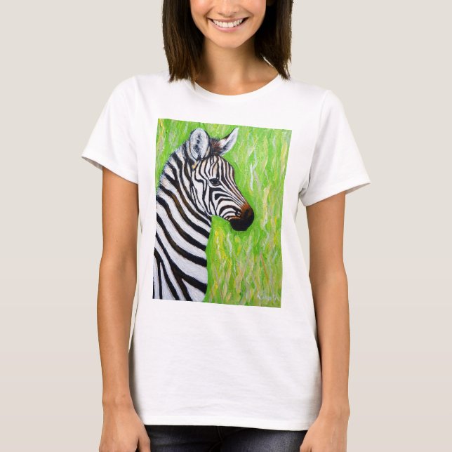 Camiseta Zebra Painting (Frente)