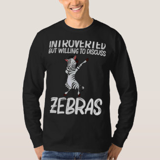 Camiseta Zebra Para Homens Mulheres Animal Zoológico Africa