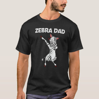 Camiseta Zebra Para Pai Pai Africano Zoológico Animal