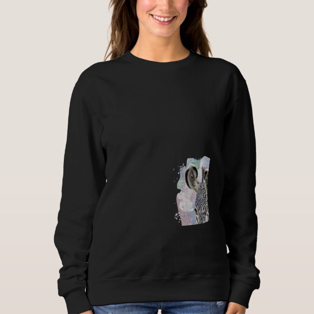 Camiseta Zebra Sobre Safari No Quênia (Frente)
