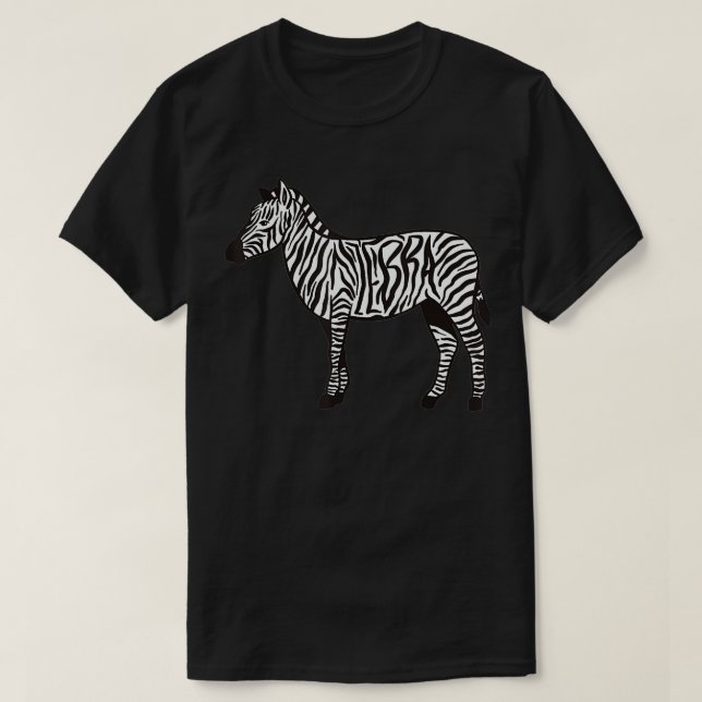 Camiseta Zebra Stripes Animal Zebra  (Frente do Design)