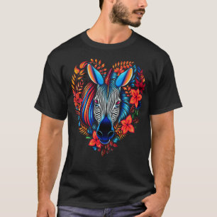 Camiseta Zebra Valentine Day