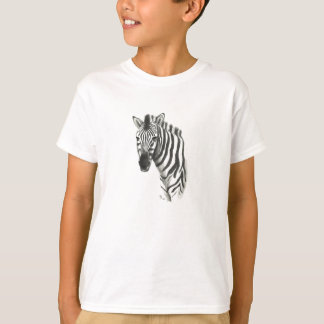 Camiseta Zebra White e Black Ringer Tee