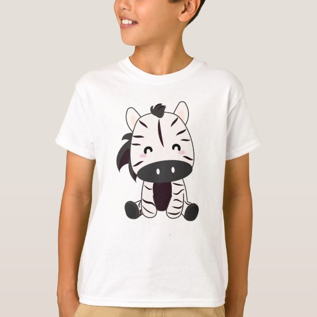Camiseta Zebra Zebras Zoo Safari Curiosos (Frente)
