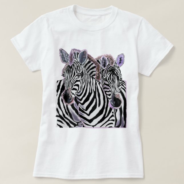 Camiseta Zebras 7 (Frente do Design)