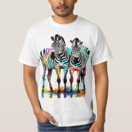 Camiseta Zebras bunt