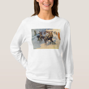 Camiseta Zebulon Pike que entra em Santa Fé