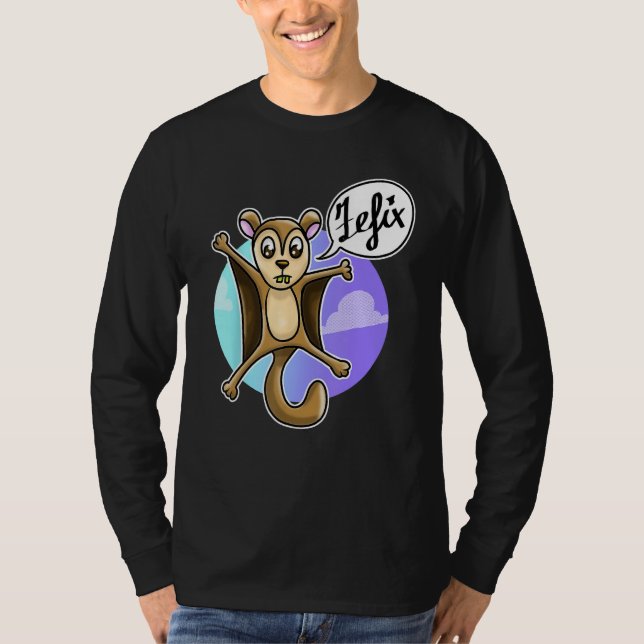 Camiseta Zefix Bavarian Airplane Piracle (Frente)
