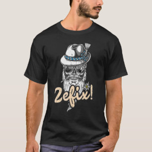 Camiseta Zefix Grantler Bavarian Bua Dialect Men Grantln