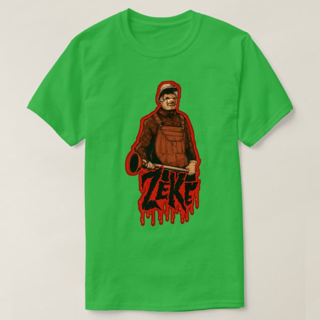 Camiseta Zeke O Canalizador (Frente do Design)