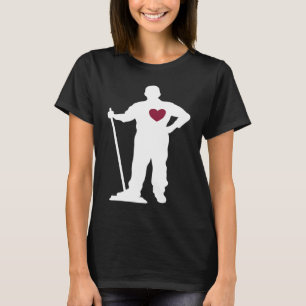Camiseta zelador faxineiro porteiro zelador limpador para w