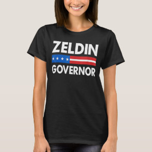 Camiseta Zeldin Governador Zeldin Eleição Adepto