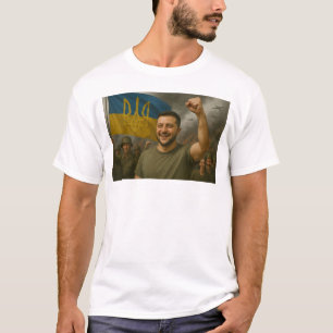 Camiseta Zelensky, Comandante do Guerreiro em Prontidão do 
