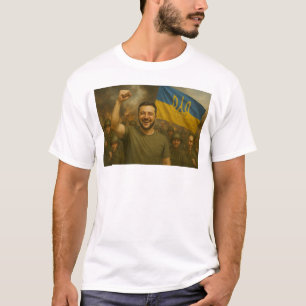 Camiseta Zelensky, Comandante do Guerreiro em Prontidão do
