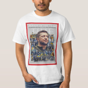 Camiseta Zelensky Time Person do ano