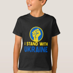 Camiseta Zelenskyy Eu Apoio a Ucrânia Uni Adesivo