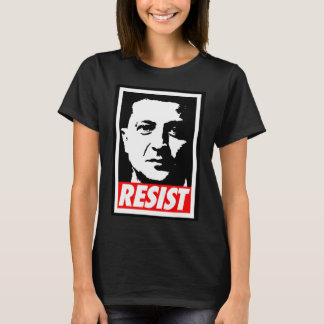 Camiseta Zelenskyy - Resistir Apoiar a Ucrânia Eu Apoio a U