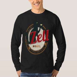 Camiseta Zell com Gato Vintage Moselle Renânia-Palatinado