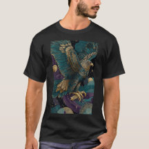 Camiseta Zellige de águia marroquina