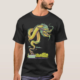 Camiseta Zen Buddhist - Dragão Estético Japonês Bonsai Tree