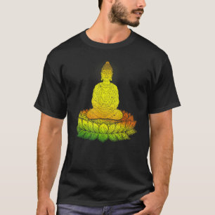 Camiseta Zen Buddhist Mantra Meditação Espiritual Buda