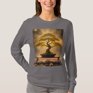CAMISETA ZEN BUDISMO - ÁRVORE BONSAI -