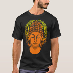Camiseta Zen Budista Espiritual Mantra Budismo Mandala Bud