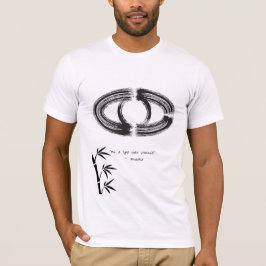 Camiseta Zen Citação: Sabedoria e Meditação