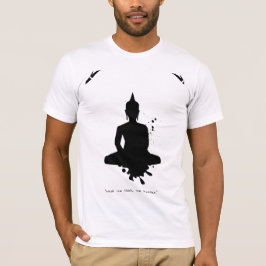 Camiseta Zen Citação: Sabedoria e Meditação