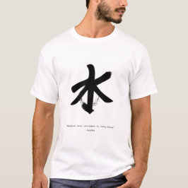Camiseta Zen Citação: Sabedoria e Meditação