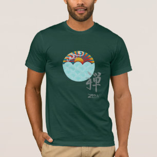 Camiseta Zen com vento e água