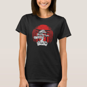 Camiseta Zen Cultura Japonesa Jardineiro Budismo Árvore Bon